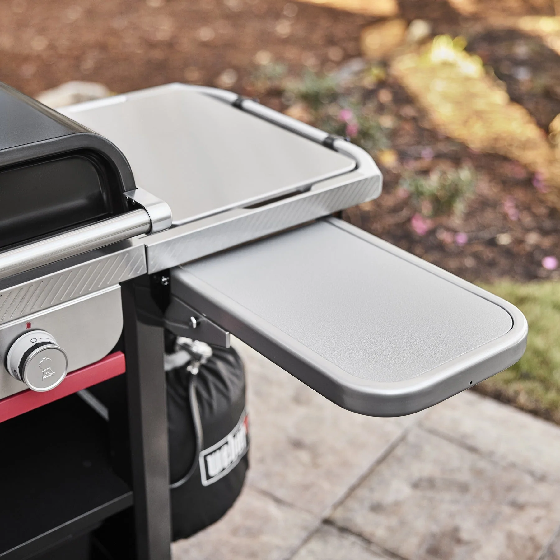 Gril plancha antirouille Slate 30 po avec tablette latérale extensible - 1500013 - Image 6