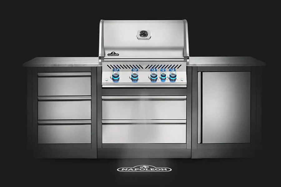 Napoleon Gril encastré Prestige PRO 500 au gaz propane avec brûleur arrière infrarouge - Image 9