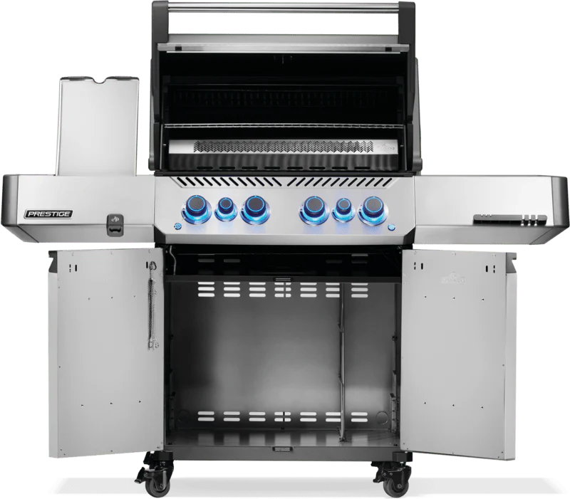 P500VRSIBNSS - Napoleon Prestige 500 avec brûleurs latéral et arrière infrarouges, stainless steel, gaz naturel - Image 3