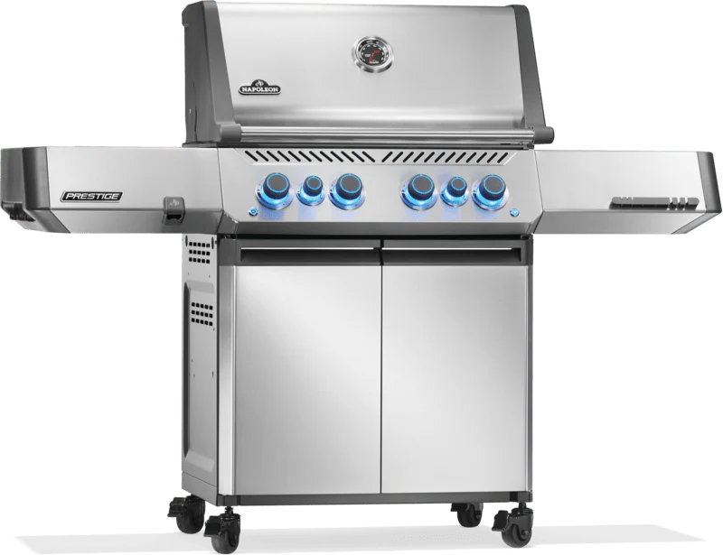 P500VRSIBPSS - Napoleon Prestige 500 avec brûleurs latéral et arrière infrarouges, stainless steel, propane - Image 11