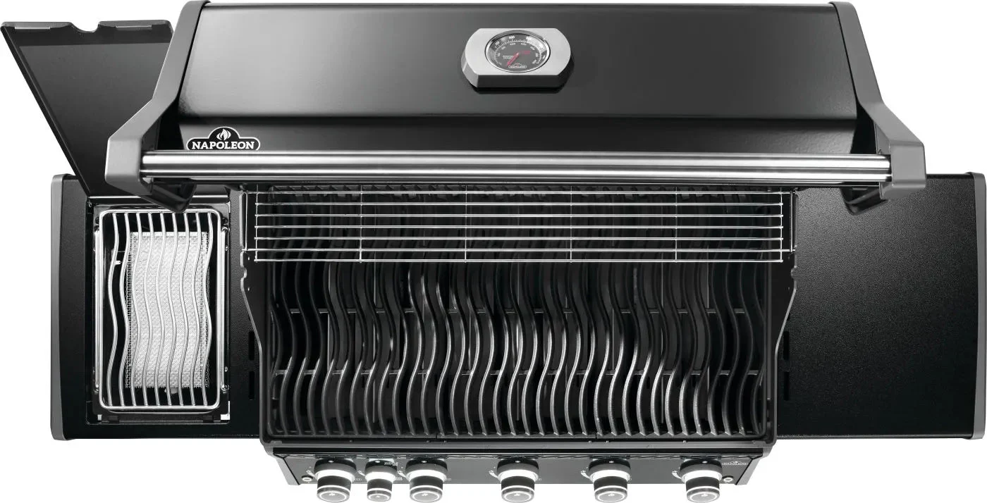 RP625SIBPK-2 Napoleon Rogue Pro 625 Noir avec Brûleur latéral infrarouge - Image 4